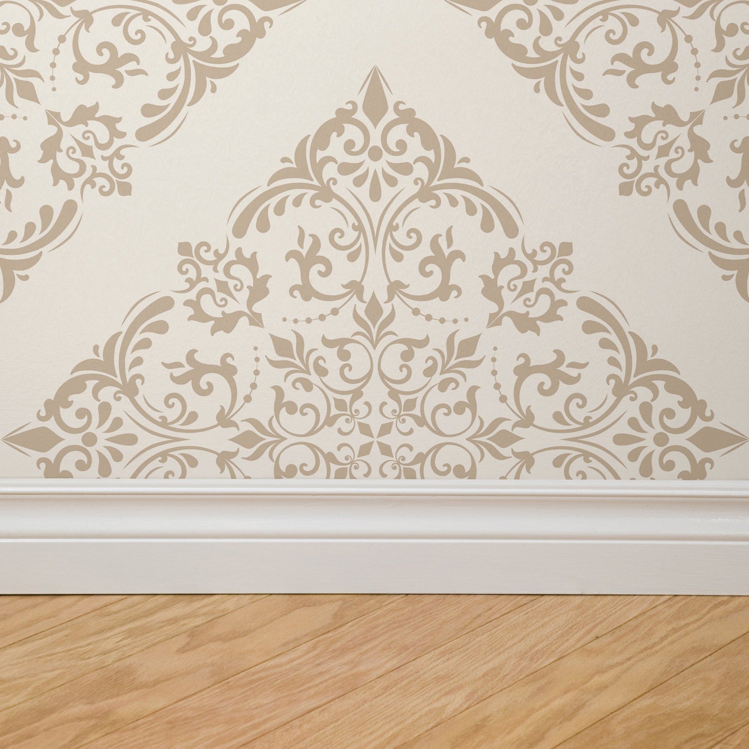 Thrifted Meadow (Tan) Wallpaper