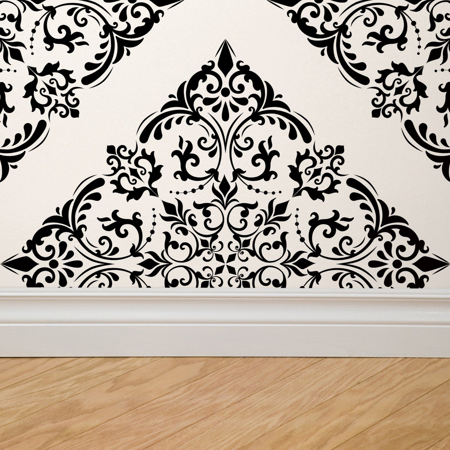 Thrifted Meadow (White) Wallpaper