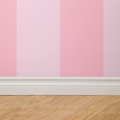KitKat Blush Stripes Wallpaper
