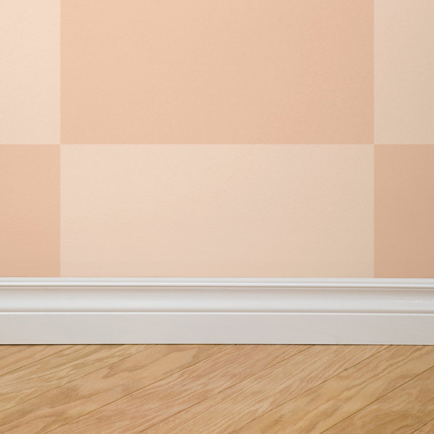 Simply Checker (Peach) Wallpaper