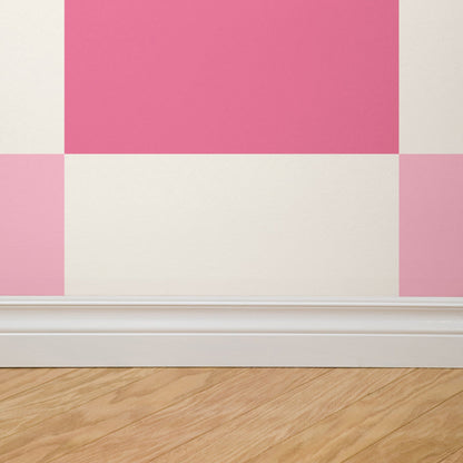 Simply Checker (Pink) Wallpaper