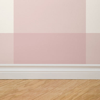 Simply Gingham Large (Mauve) Wallpaper
