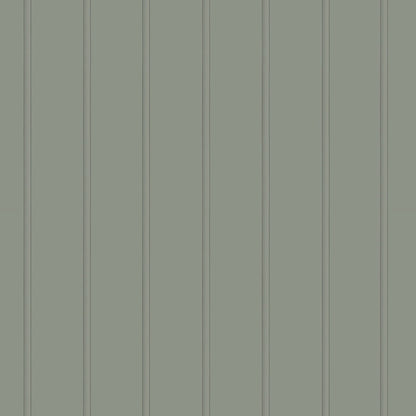 Beadboard (Green) Wallpaper