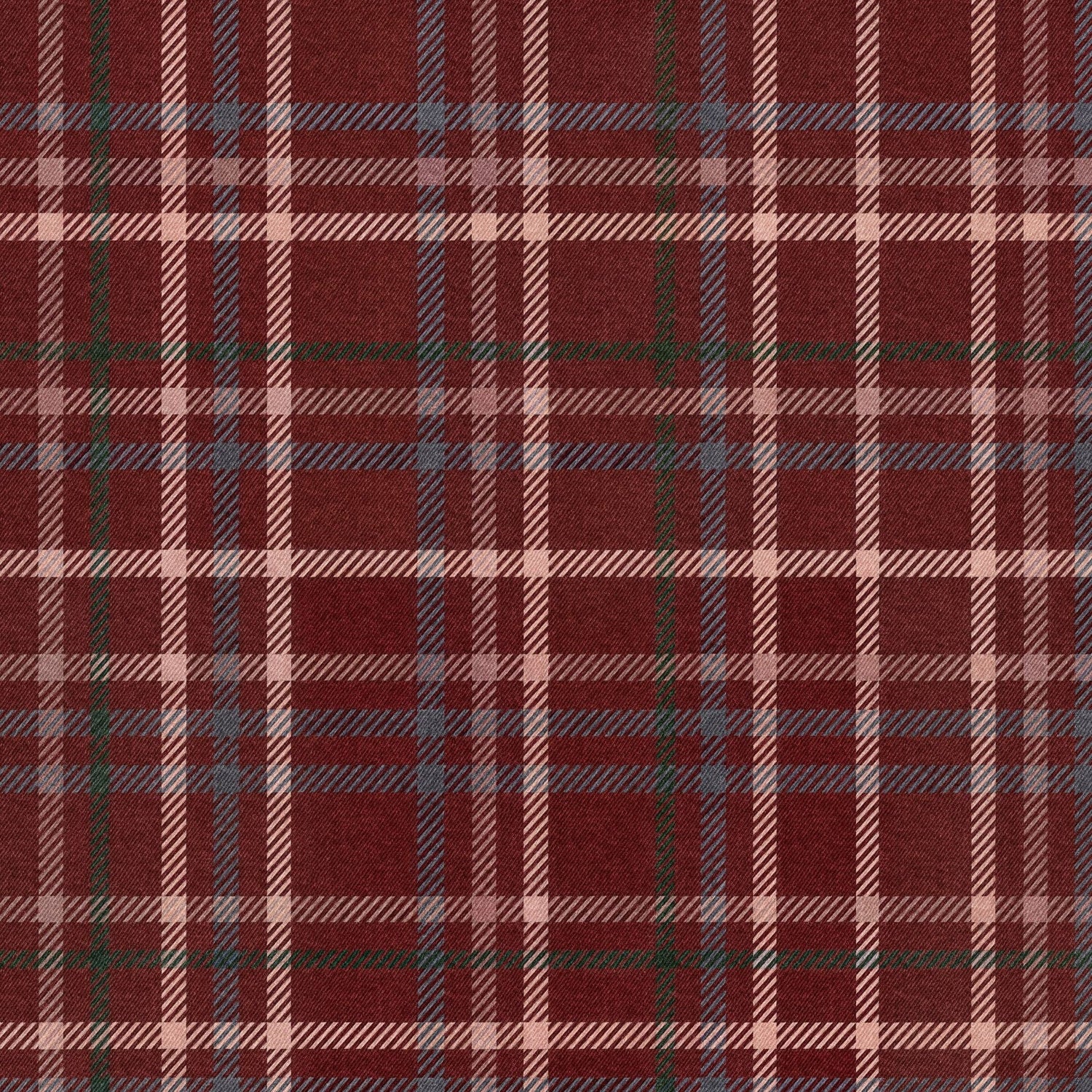 Bordeaux Plaid Wallpaper