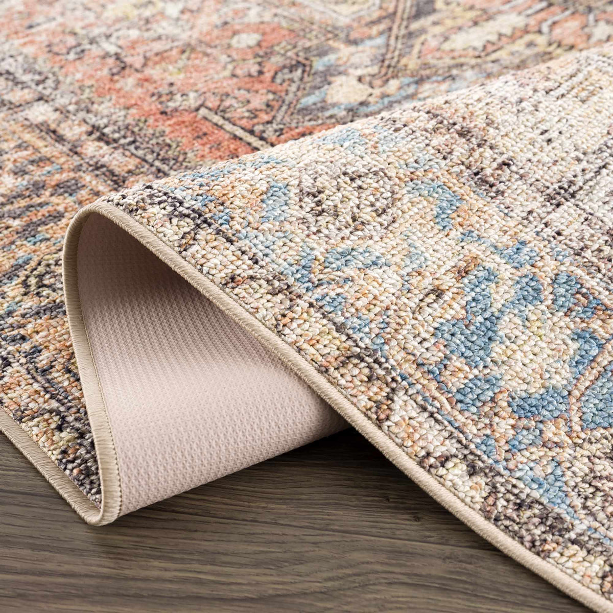 Beck Non-Slip Washable Rug