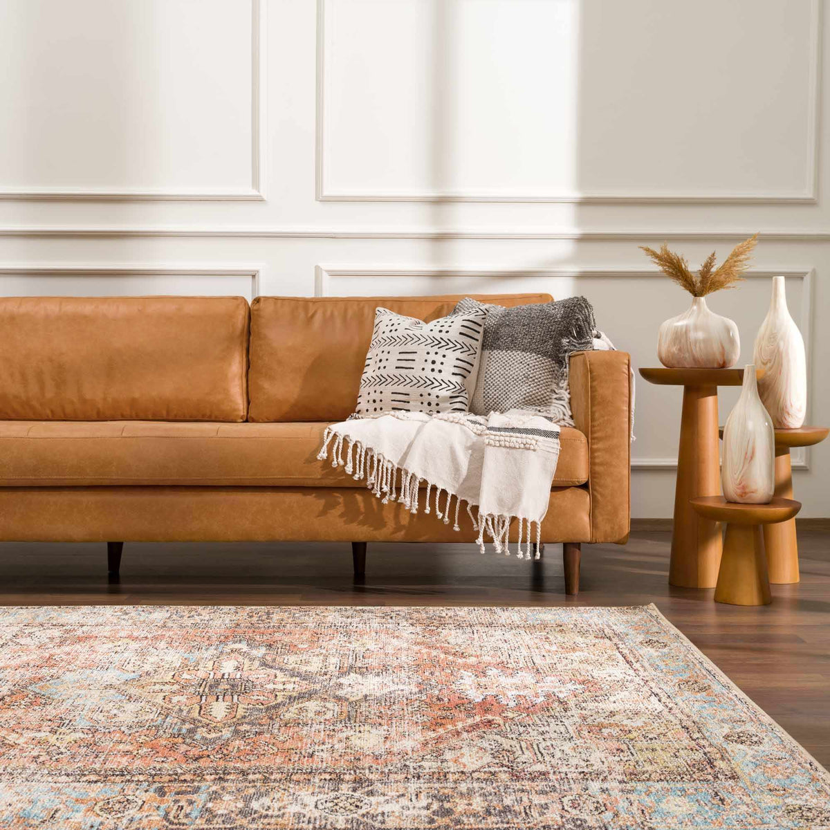 Beck Non-Slip Washable Rug