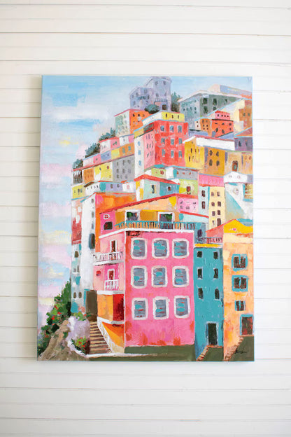 Colorful Houses Painting