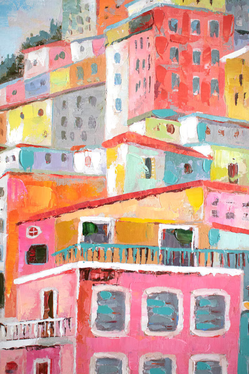 Colorful Houses Painting