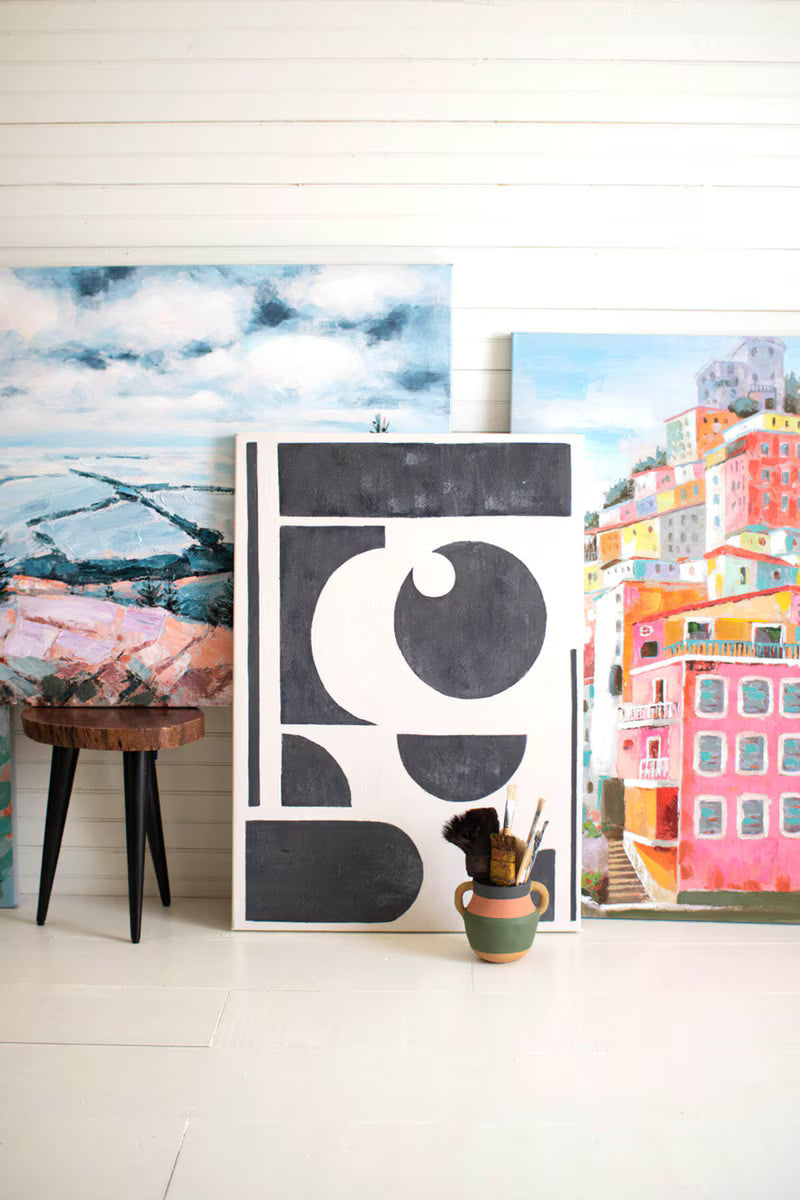 Colorful Houses Painting