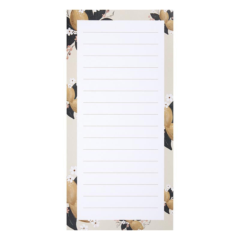 LILY&amp;VAL LEMONS Magnetic List Pad