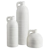 White Vase with Handle - Set of 3