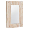 Wooden Rectangle Mirror