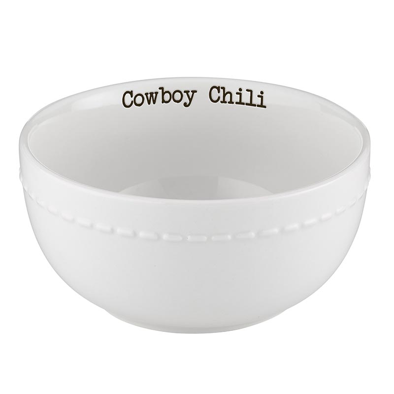 Chili Bowls - Cowboys- Set of 2