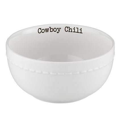 Chili Bowls - Cowboys- Set of 2