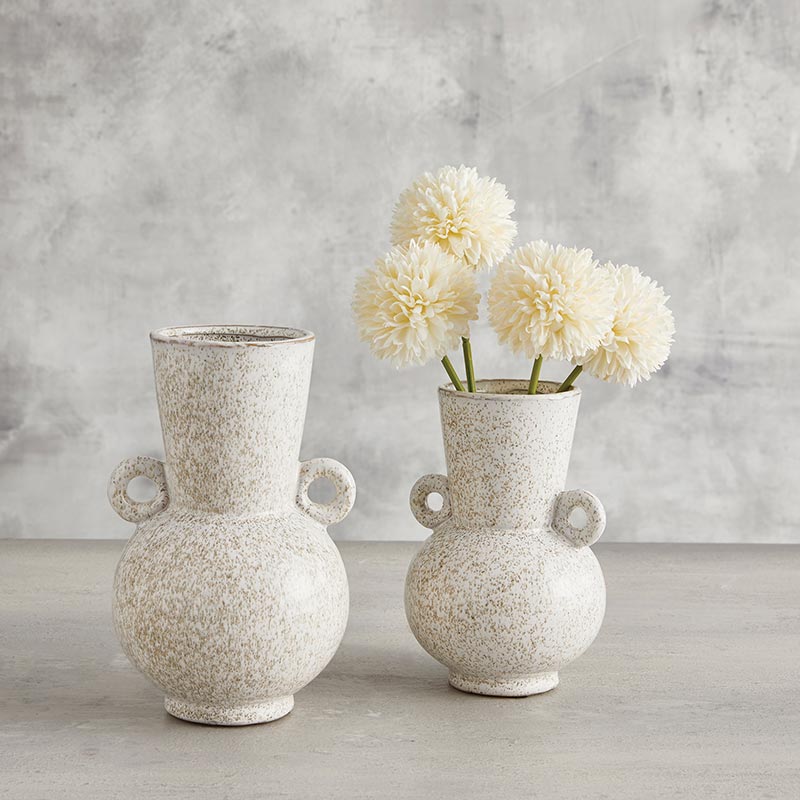 Glazed Vase 2 Handles - Large