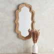 Wavy Wood Mirror