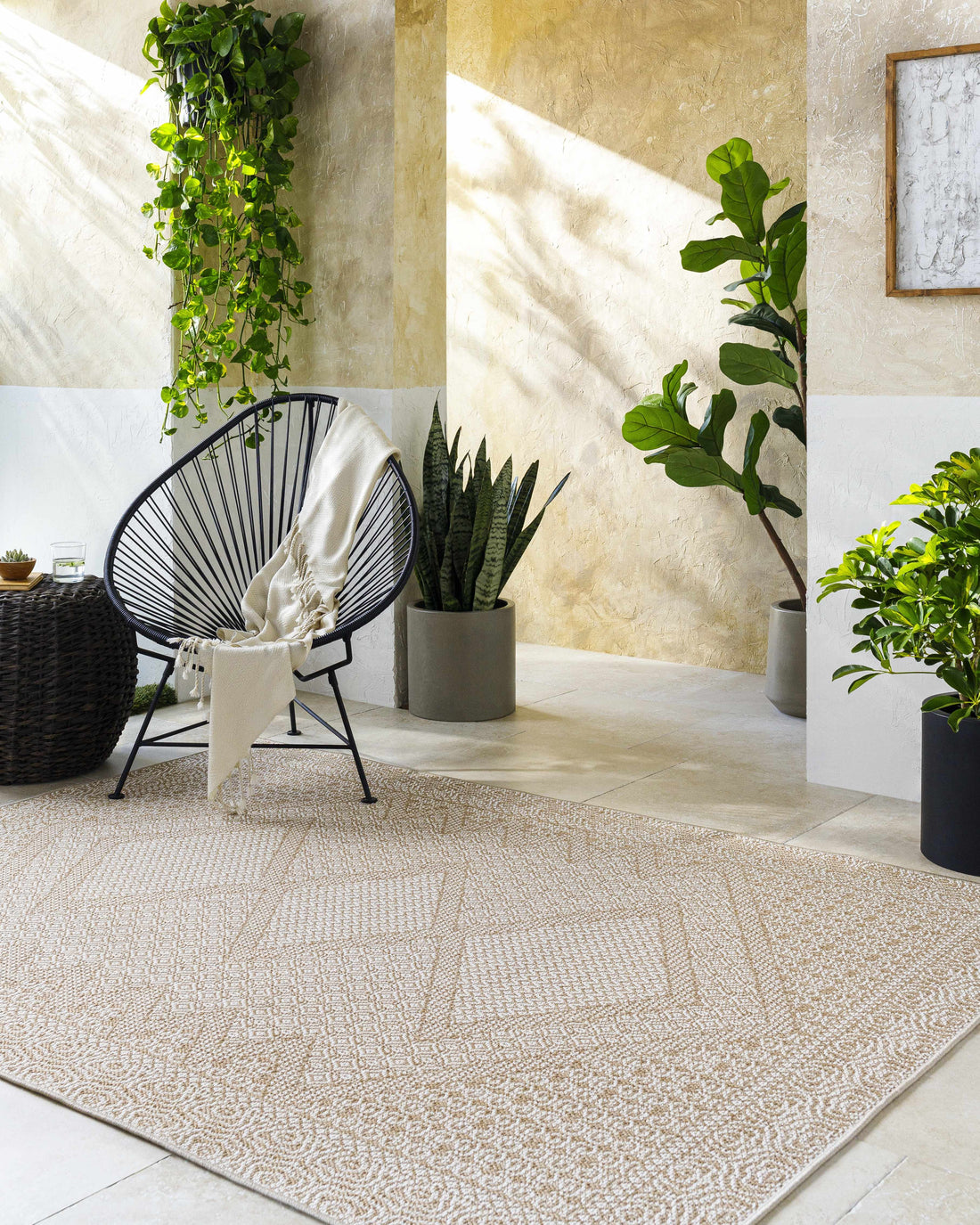 Chaman Outdoor Area Rug - Clearance