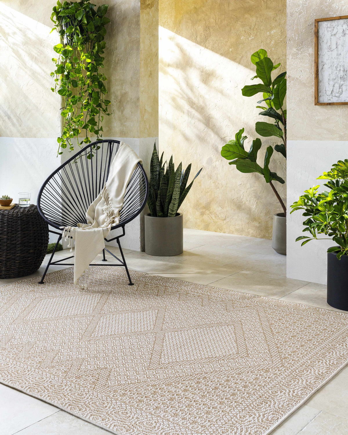 Chaman Outdoor Area Rug - Clearance