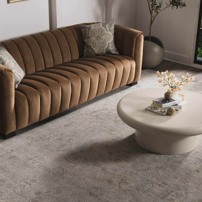 Coby Teal Avant Garde Thick Luxe Area Rug - Clearance