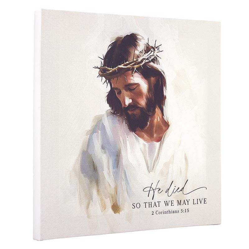 The Way The Truth The Life Collection Canvas - He Died