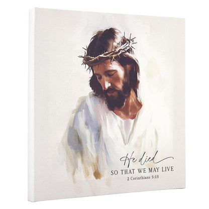 The Way The Truth The Life Collection Canvas - He Died