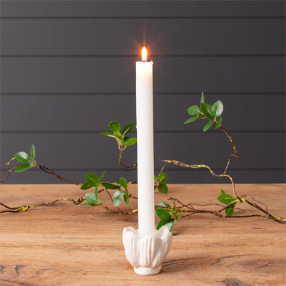 Candle Holder - Cast Iron Flower