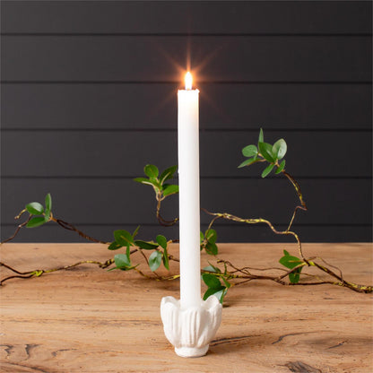 Candle Holder - Cast Iron Flower