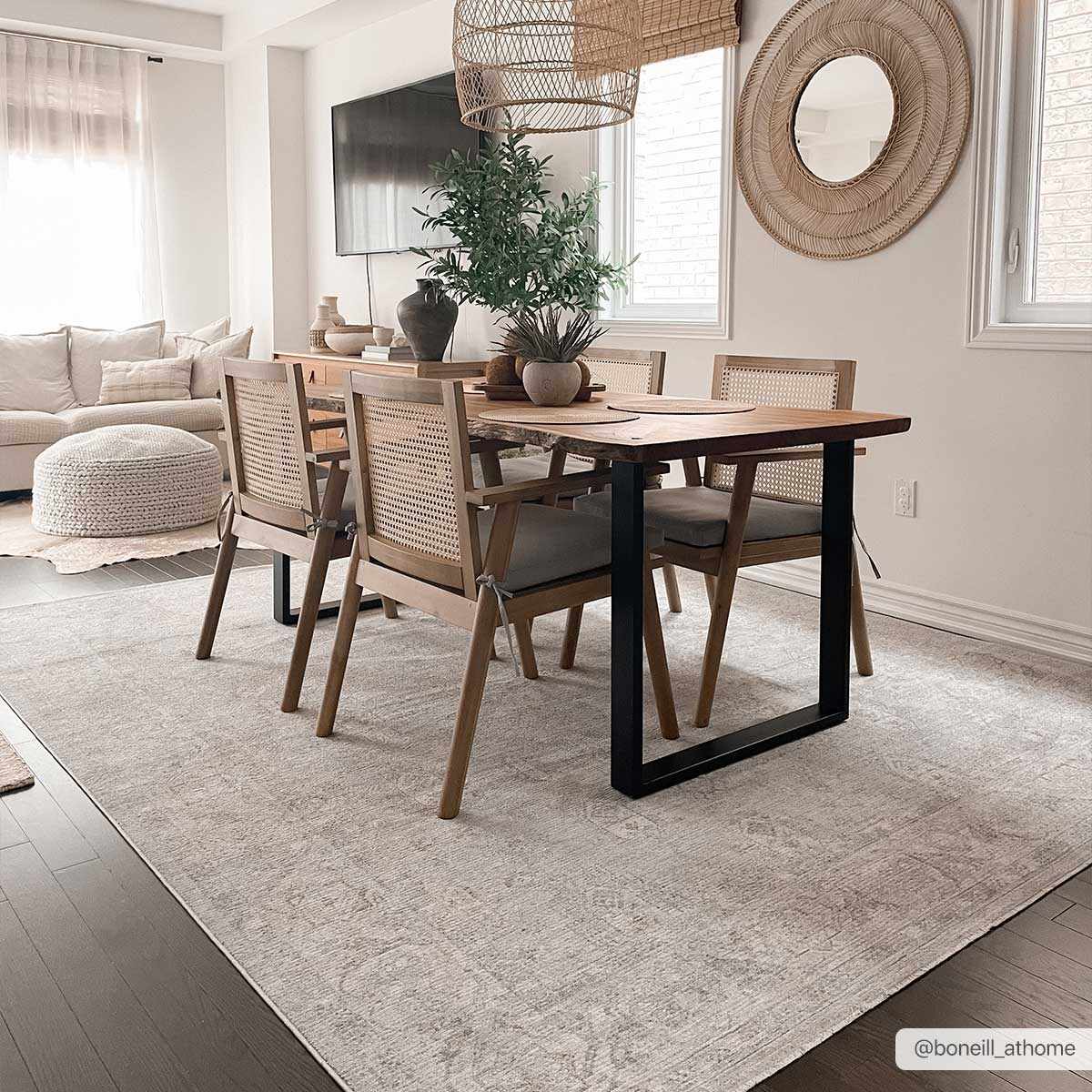 Coby Teal Avant Garde Thick Luxe Area Rug - Clearance
