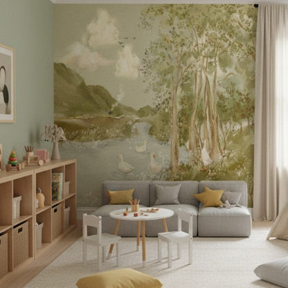 Nils Wallpaper by Celeste Clark