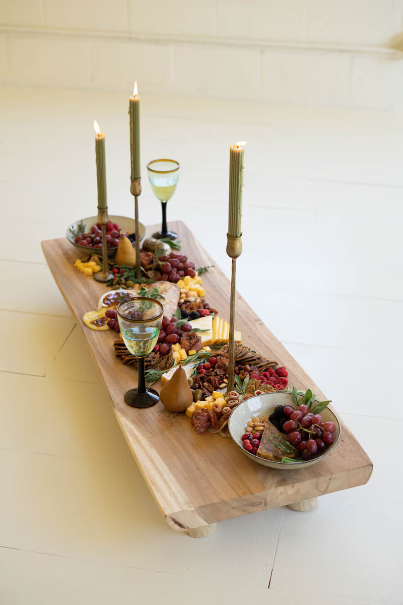 Giant Suar Wood Charcuterie Board