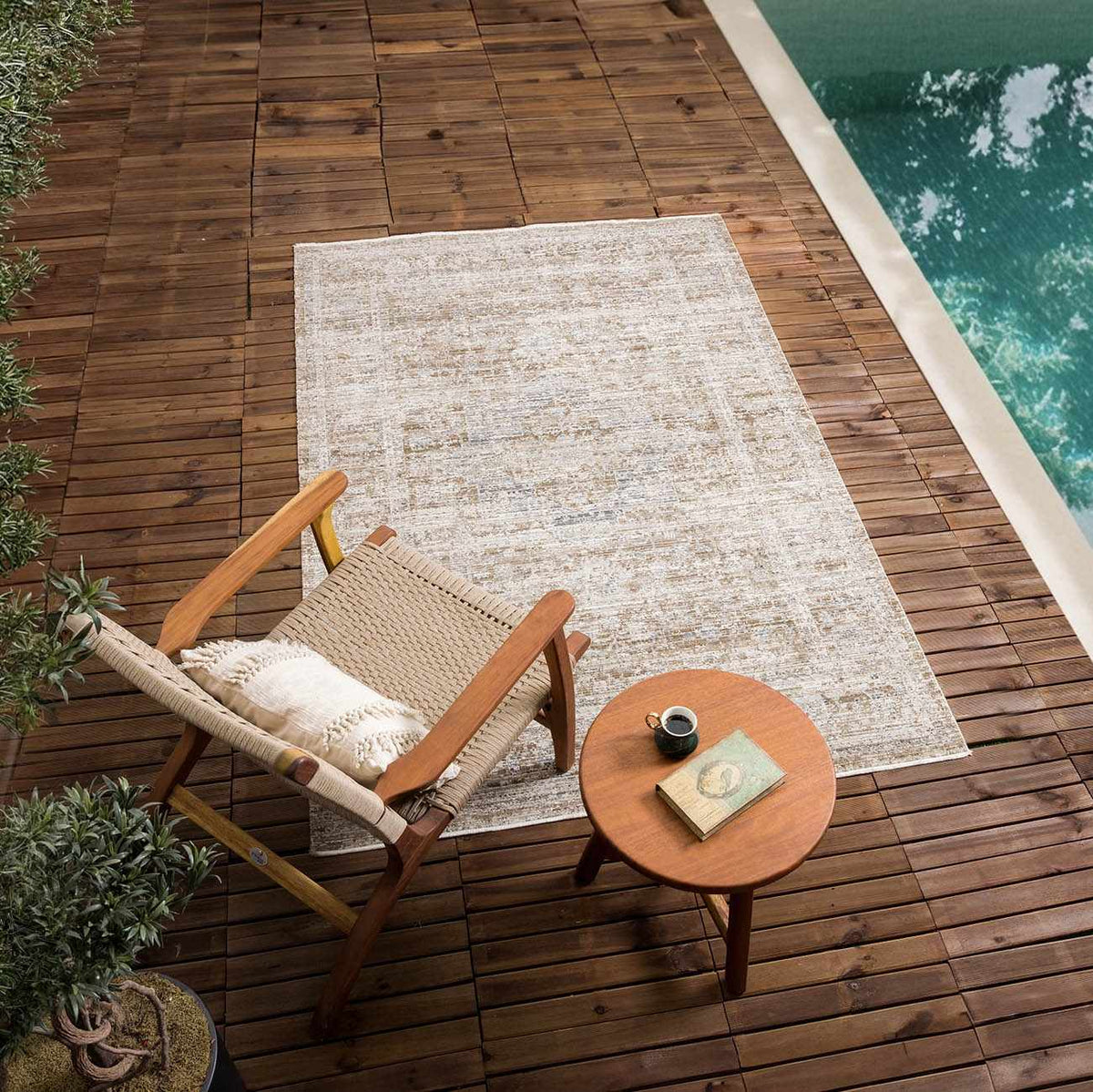 Aistys Washable Outdoor Area Rug - Clearance