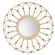 Sunflower Rattan Mirror