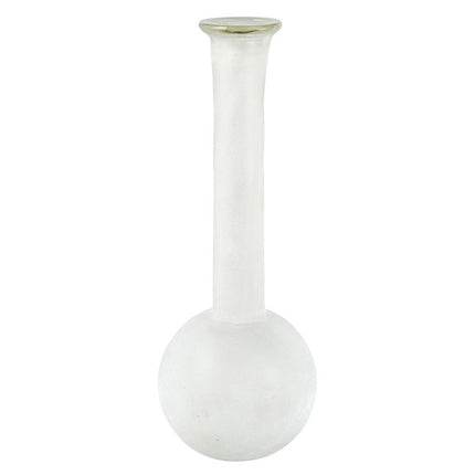 White Glass Vase