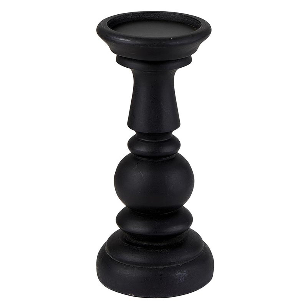 Black Candle Holder - Medium