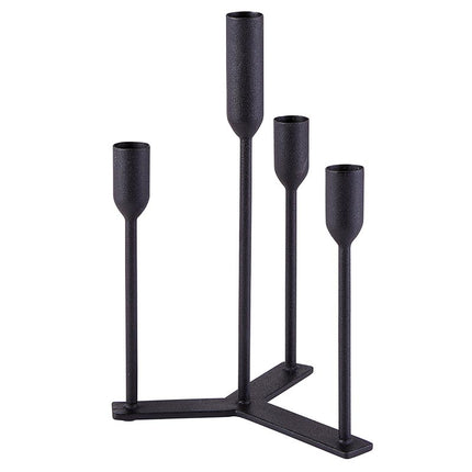 Four Iron Candleholders