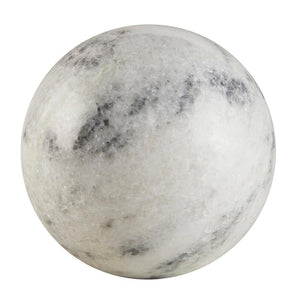 White Marble Sphere - Set of 2