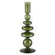 Forest Green Taper Candleholder