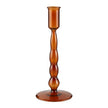 Amber Taper Candleholder - Small