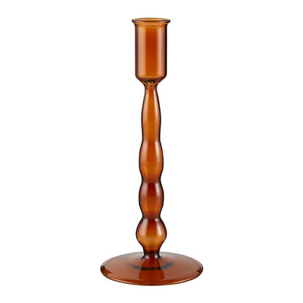 Amber Taper Candleholder - Large