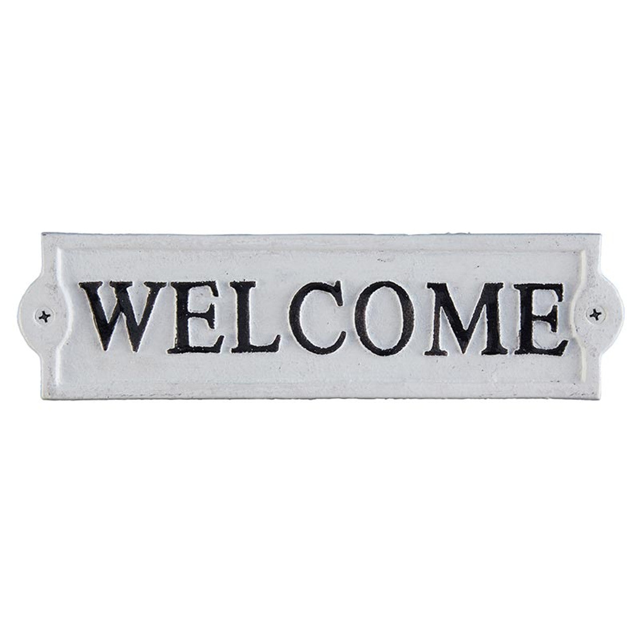 Welcome Iron Sign