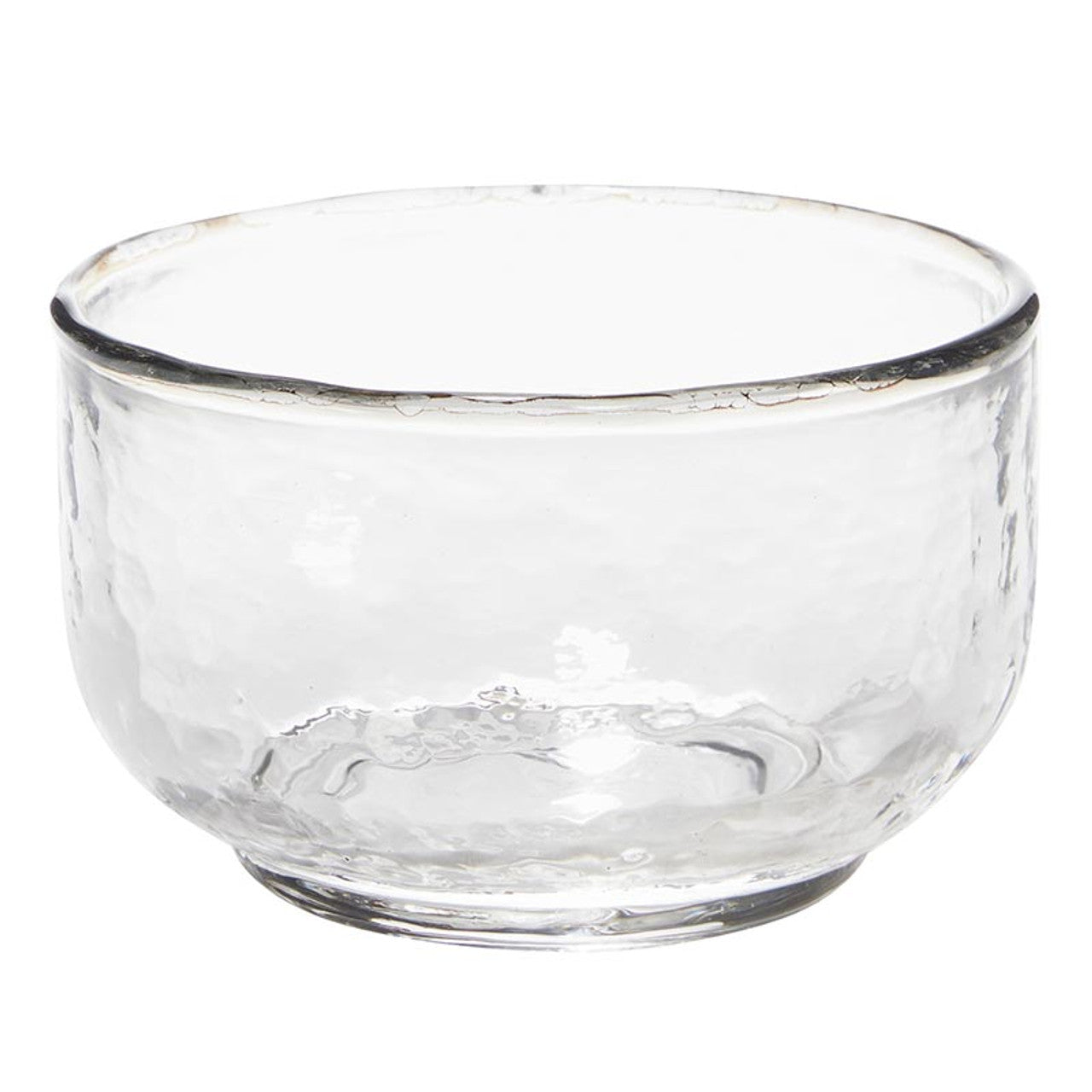 Hammered Glass Bowl - Large