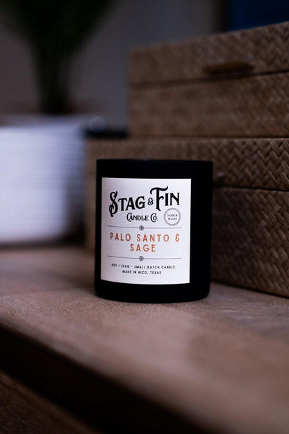 Palo Santo and Sage - 8oz. Candle