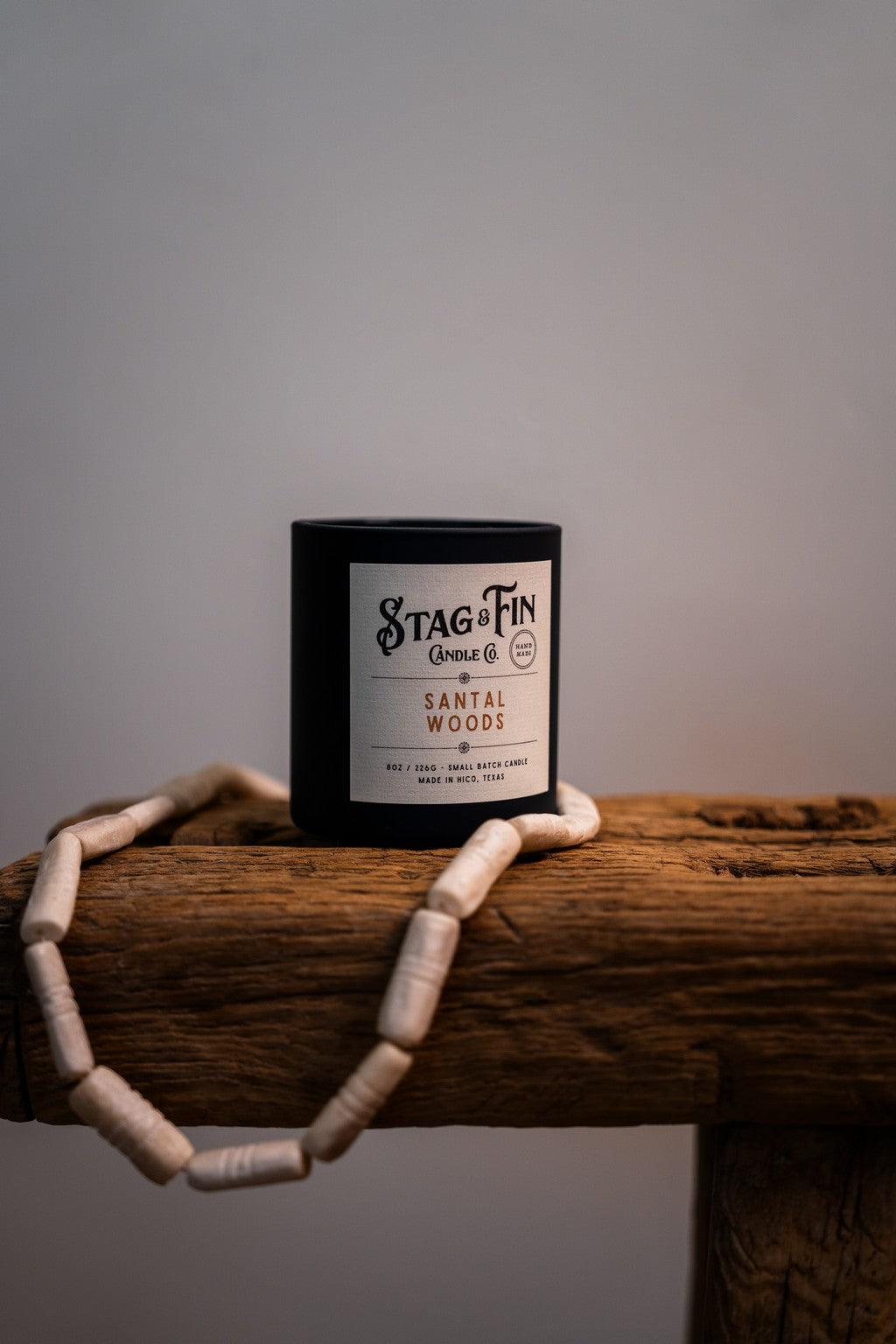 Santal Woods - 8oz. Candle