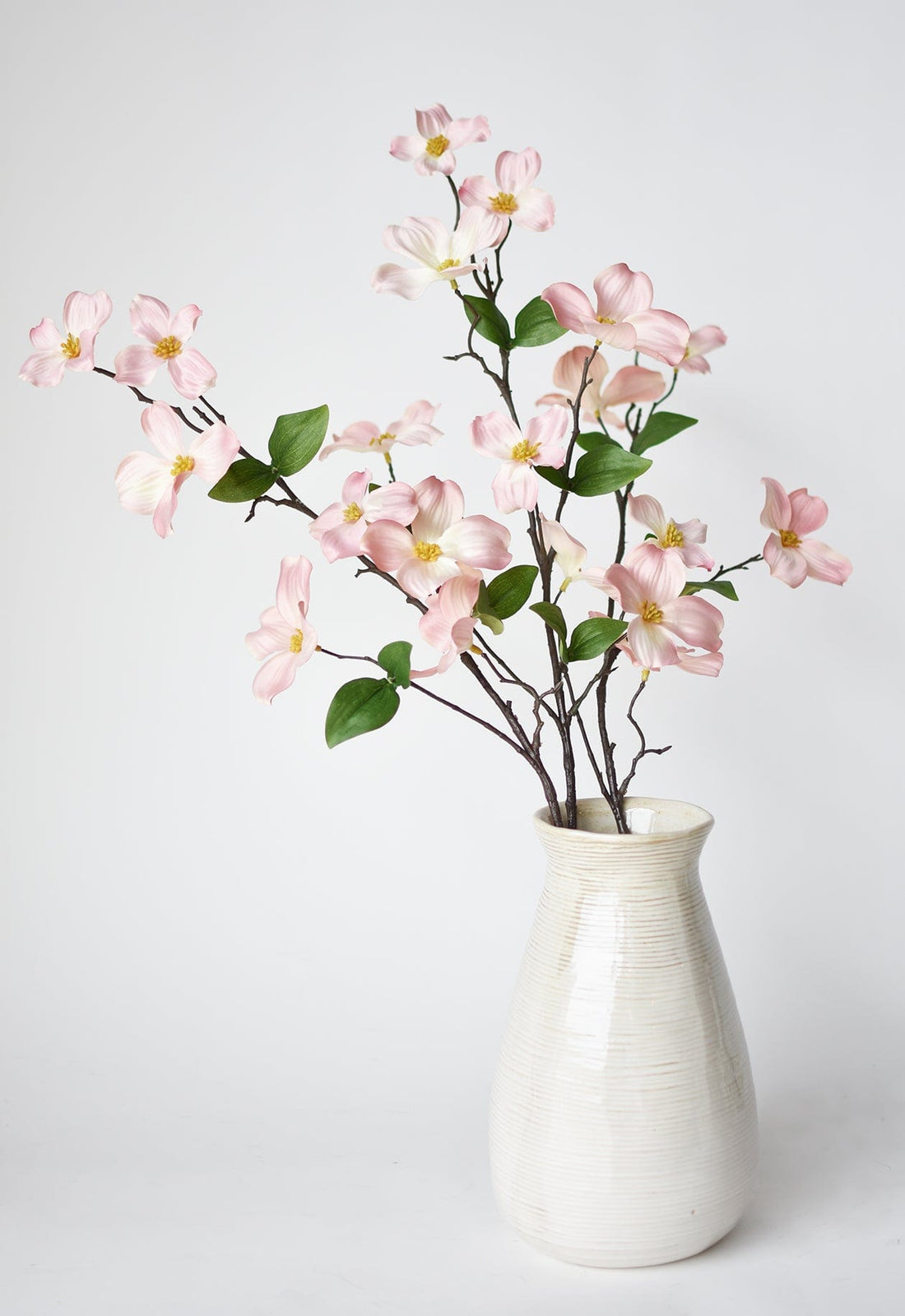 29" Faux Dogwood Branch Stem Blush