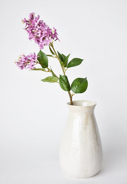 28.5" Faux Light Purple English Lilac Stem