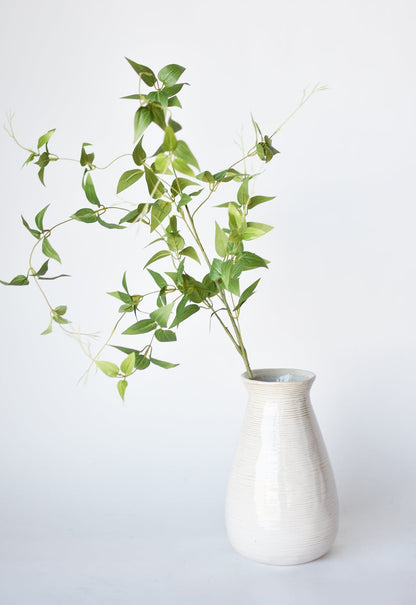 40" Faux Green Clematis Vine Stem