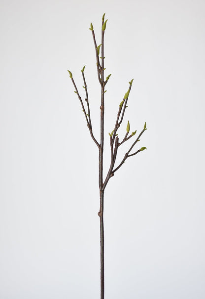 36" Faux Magnolia Tree Branch Stem