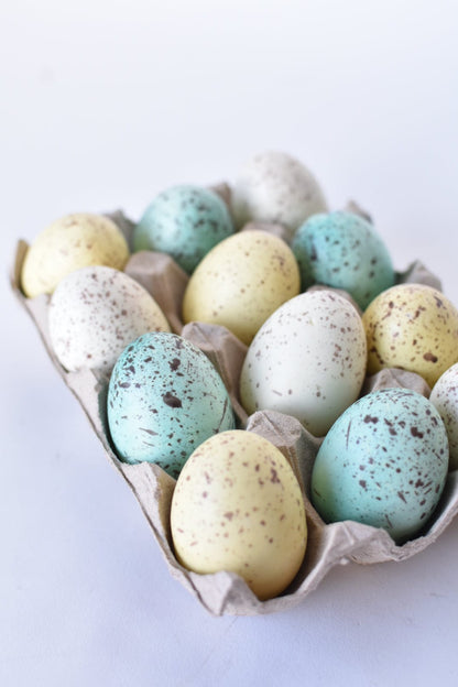 2" Faux Speckled Eggs