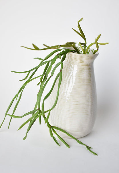 23" Faux Hanging Pencil Cactus Succulent Bush