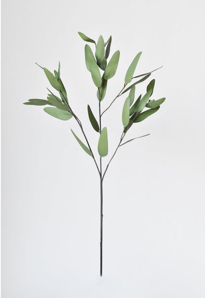 31" Faux Eucalyptus Leaf Stem